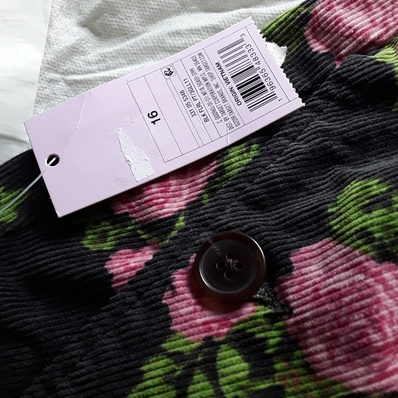 Wild Fable Floral Corduroy Skirt NWT - Picture 8 of 10